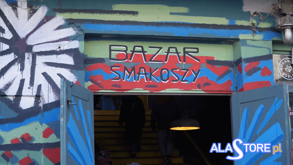 Wejście na Bazar Smakoszy w Szczecinie