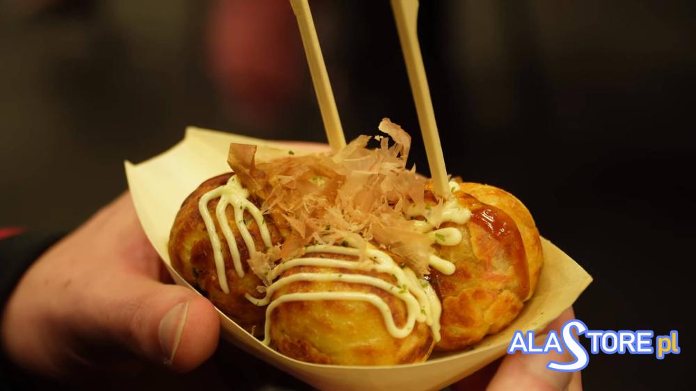 szczecin japonskie jedzenie takoyaki kulki
